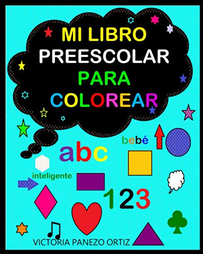 Libro : Mi Libro Preescolar Para Colorear Libro Infantil...