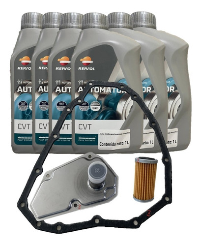 Kit Afinación Transmisión Cvt Note 1.6l 2014-2019 Repsol 6l