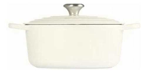 Le Creuset Signature Cazuela De Hierro Fundido, Blanco