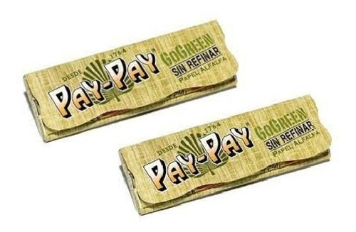 Pay Pay Papel Para Armar Go Green Regular Alfalfa X2 