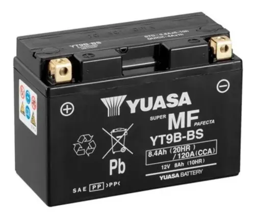 comprar Bateria Yuasa Yt9bbs Yt9b4 Yamaha Raptor 700 Xp500 Yzr R6 R7