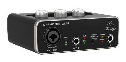 Behringer U-phoria Um2 Interfaz De Audio 2x2