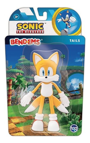 Figura De Acción Ruz Sonic The Hedgehog Bend-ems Sonic Tail