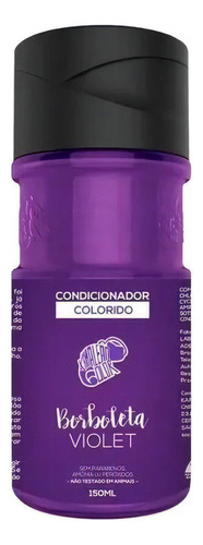 Kamaleão Condicionador Colorido Borboleta Violet Color 150ml