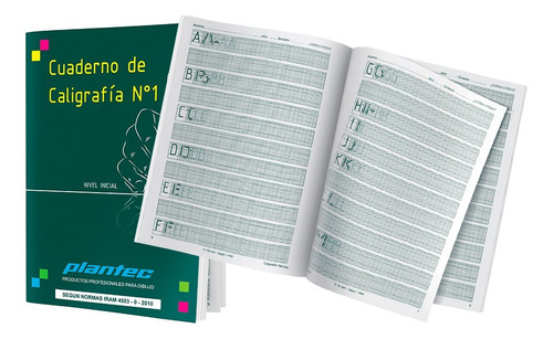 Cuaderno De Caligrafia Plantec Inicial