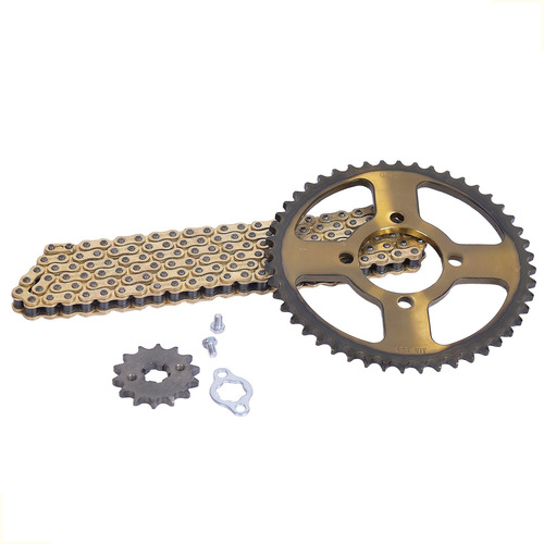 Kit Transmision Yamaha Dt 125 48/14 Cadena Reforzada