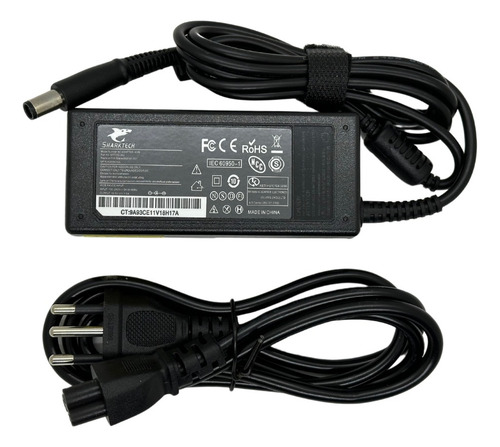 Fonte Compatível Com Notebook Compaq Cq70 65w 18.5v 3.5a