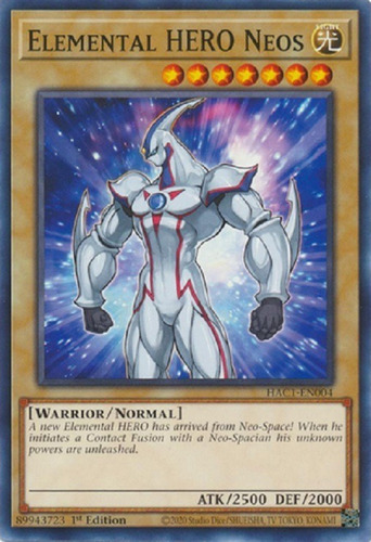 Héroe Elemental Neos Duel Terminal Parallel Común Yugioh
