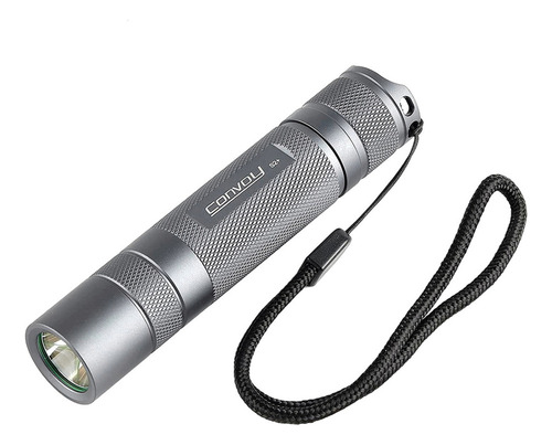 Lanterna Led Convoy S2+ 18650 Com Íon De Temperatura