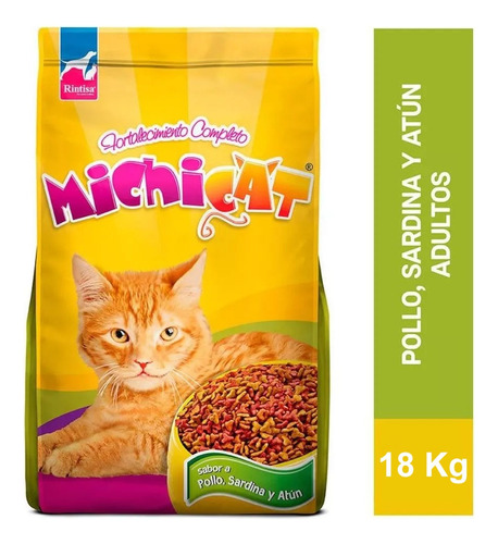 Michicat 18 Kilos Sabores Variado Comida Para Gatos