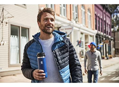 Garrafa Hydro Flask De Boca Larga De 16 Onças Com Flex Sip