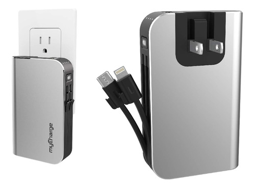 Cargador Portatil Para iPhone Hub Bateria Interna 10050 Mah