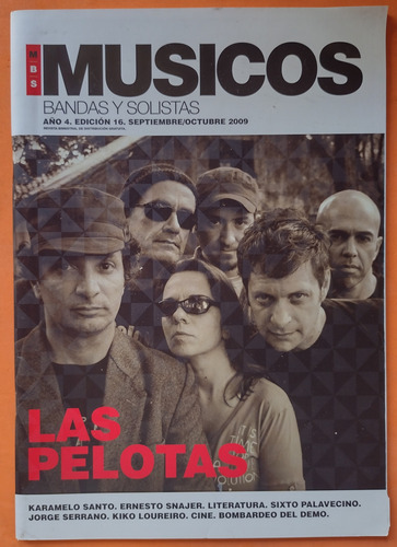 Revista Mbs 16 Musicos Bandas Y Solistas Las Pelotas 2009