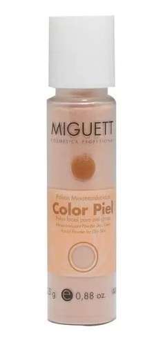 Polvos Minotraslúcidos Color Piel, Miguett