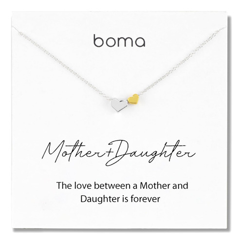 Boma Jewelry Sentiments Collection Madre E Hija De Plata De 