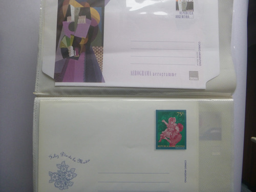 Sobres Modernos De Correo Argentino (56) Prefranqueados