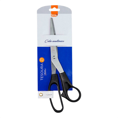 Tesoura Multiuso Aço Inox 21cm Brw - Un