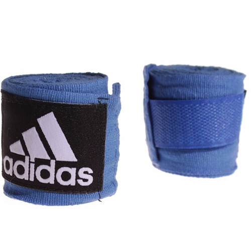 Azul adidas 2 Vendas Box Para Mano Algodon Entrenamiento