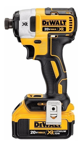 Atornillador De Impacto Inalámbrico Dewalt Dcf887 20v Amarillo