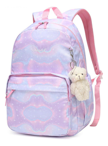 Mochila Escolar Kawaii Carany Waves  Large 