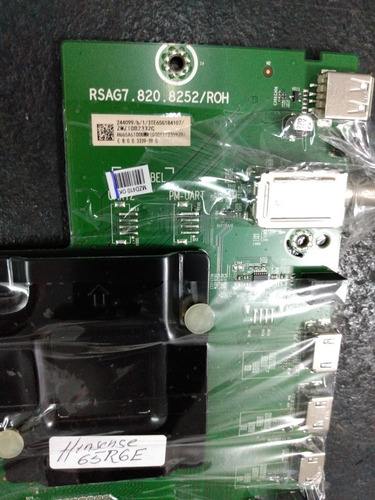 Imagen 2 de 3 de Tarjeta Principal De Tv Led Smart Hisense 65r6e