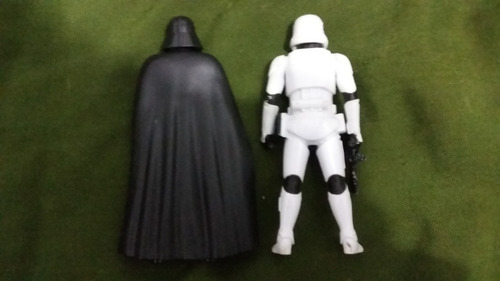 2 Figuras De Star Wars Darth Vader & Stormtrooper (Usado)
