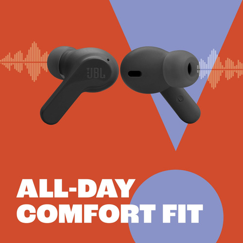 Auriculares Inalámbricos True Jbl Vibe Beam Negros Pequeños