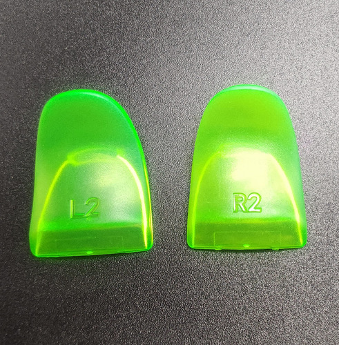 Pack De 1 Par De Extensores L2 R2 Para Mando Ps4 Green
