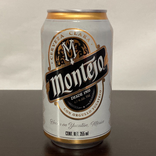 1 Lata Cerveza Montejo De Yucatán Edición Conmemorativa