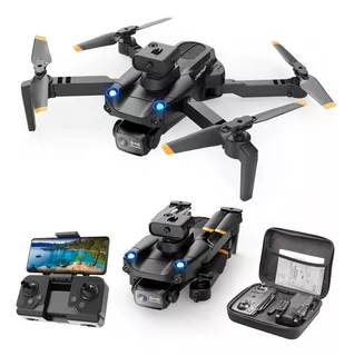 Mini drone CSJ ToySKY E99 MAX E99 MAX con dual cámara FullHD negro 2.4GHz 1 batería