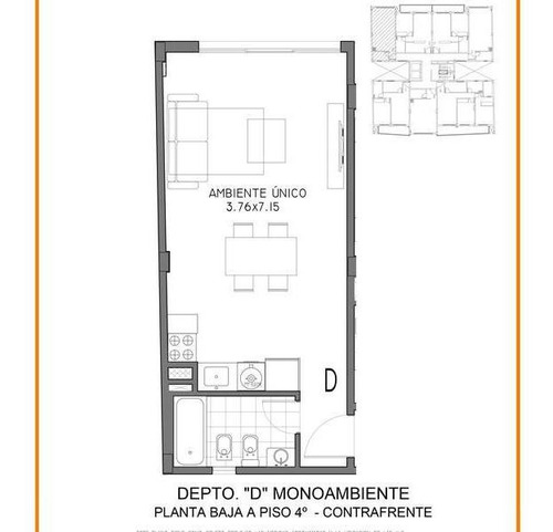Imagen 28 de 30 de Departamento De Dos Ambientes En Venta, Haedo. Proyecto En Construcción.