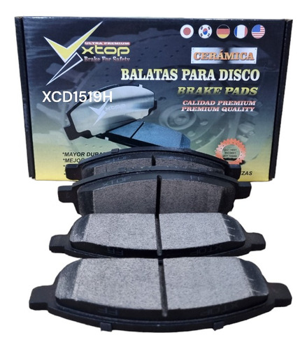 Balatas Delanteras Para Mitsubishi L200  2009-2020  Xcd1519h