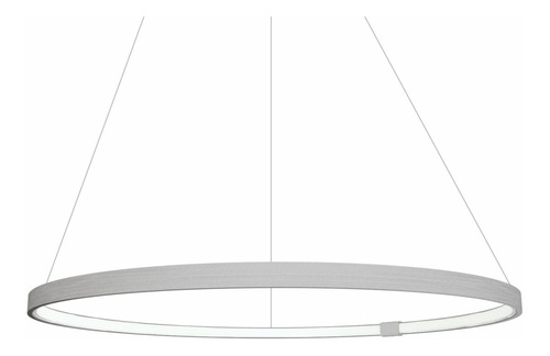 Lampara Colgante Circular Led Anillo 36w 60cm Diseño Moderno