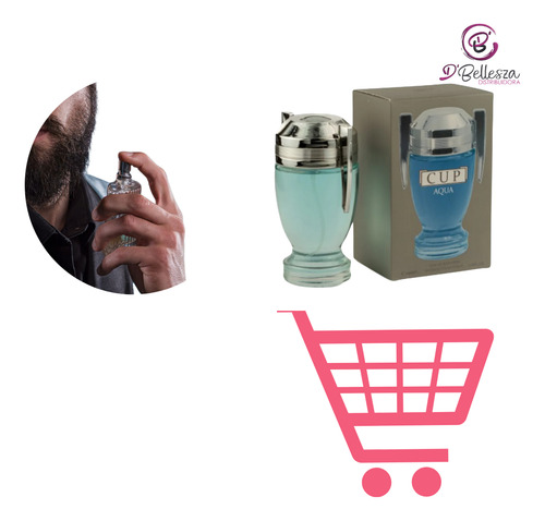 Perfume De Hombre Cup Aqua Eua De Toilette Ebc 100ml