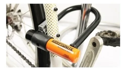 Candado U Traba Bicicleta - Kryptonite Evolution Mini-5 Color Negro