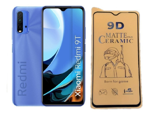 Vidrio Protector Cerámica Matte Xiaomi Redmi 9t Tiend Chacao