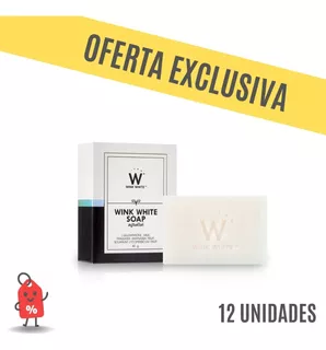 12 Wink White Soap Jabón Aclarante Blanqueador De Piel