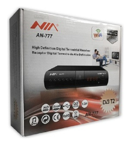 Decodificador Tdt Tv Digital Wifi Dvb T2 Youtube + Antena