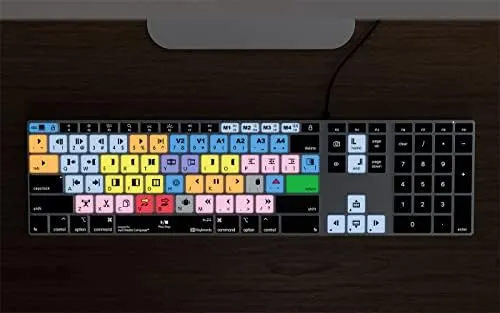 Kb Cubre Teclado Avid Media Composer | Teclado Edición Con Y