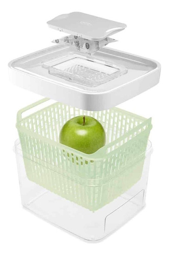 Refil Filtro De Carvão Ativado Greensaver (4uni) - Oxo Cor Branco