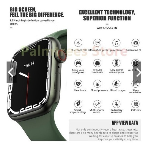 Smartwatch Reloj Inteligente Hombre Mujer Smartwatch