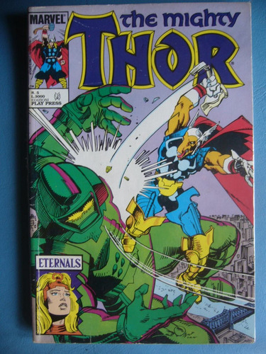 The Mighty Thor Nº 5 / 1991 / Comic Italiano + Eternals
