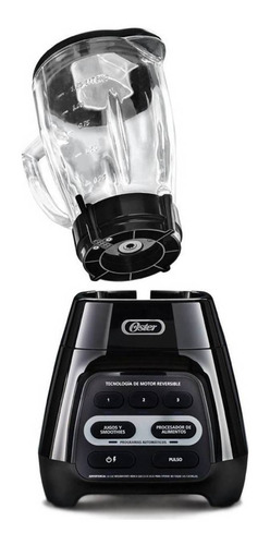 Licuadora Oster Blstpyg1209b 1.5 L Negra Con Vaso De Vidrio