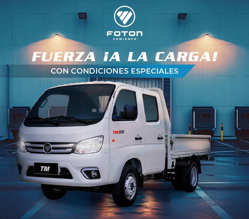 Foton TM1 Cabina simple c caja