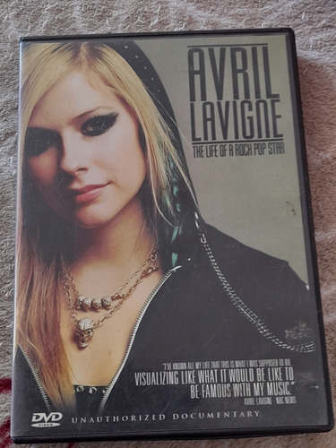  Dvd Avril Lavigne The Life Of A Rock Pop Star 