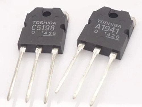 Transistores A1941 + C5198 - Sa1941 + 2sc5198 - 1941 + 5198