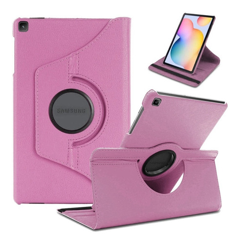 Case Protector Para Galaxy Tab S6 Lite 10.4 P613 P619 Fucsia