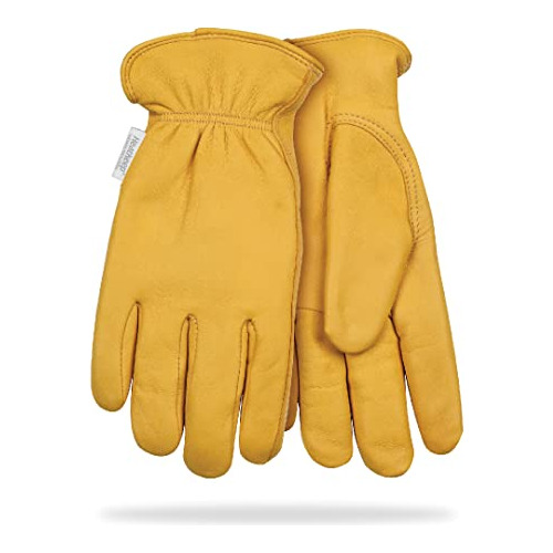 Guantes De Conductor De Piel De Ciervo Premium Mujeres,...