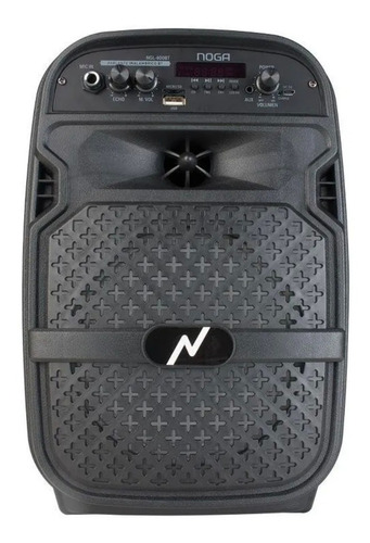 Imagen 2 de 3 de Parlante Noga One Light NGL-400BT con bluetooth negro