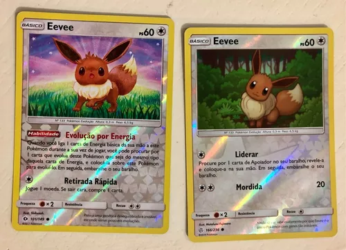 Evoluções da Eevee! Qual o seu preferido?